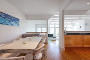 Dining area off kitchen- click for photo gallery